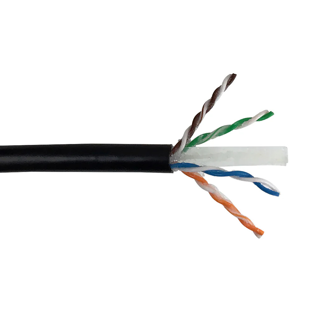 C6 Direct Burial with gel, Solid UTP 4 Pair 23AWG, Bulk Cable 1000ft pull box. - Image 2