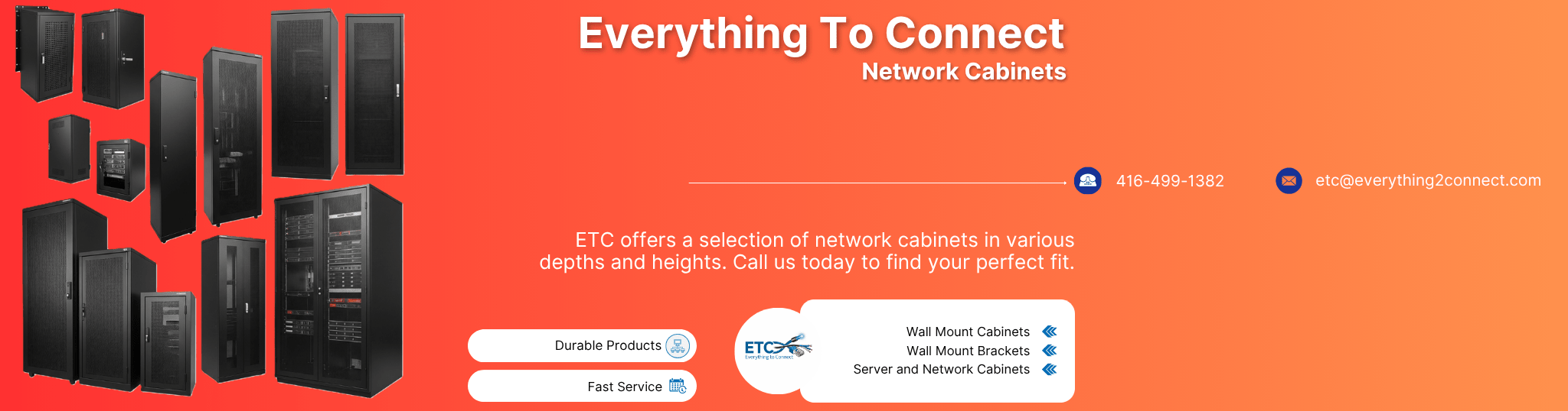 ETC Network Cable Management Slide