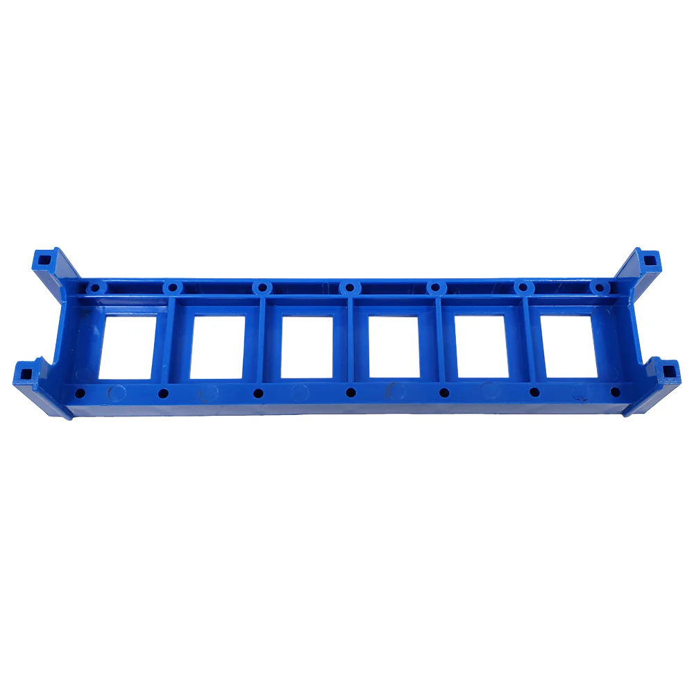 BIX 6 port Keystone Mounting Plate 1