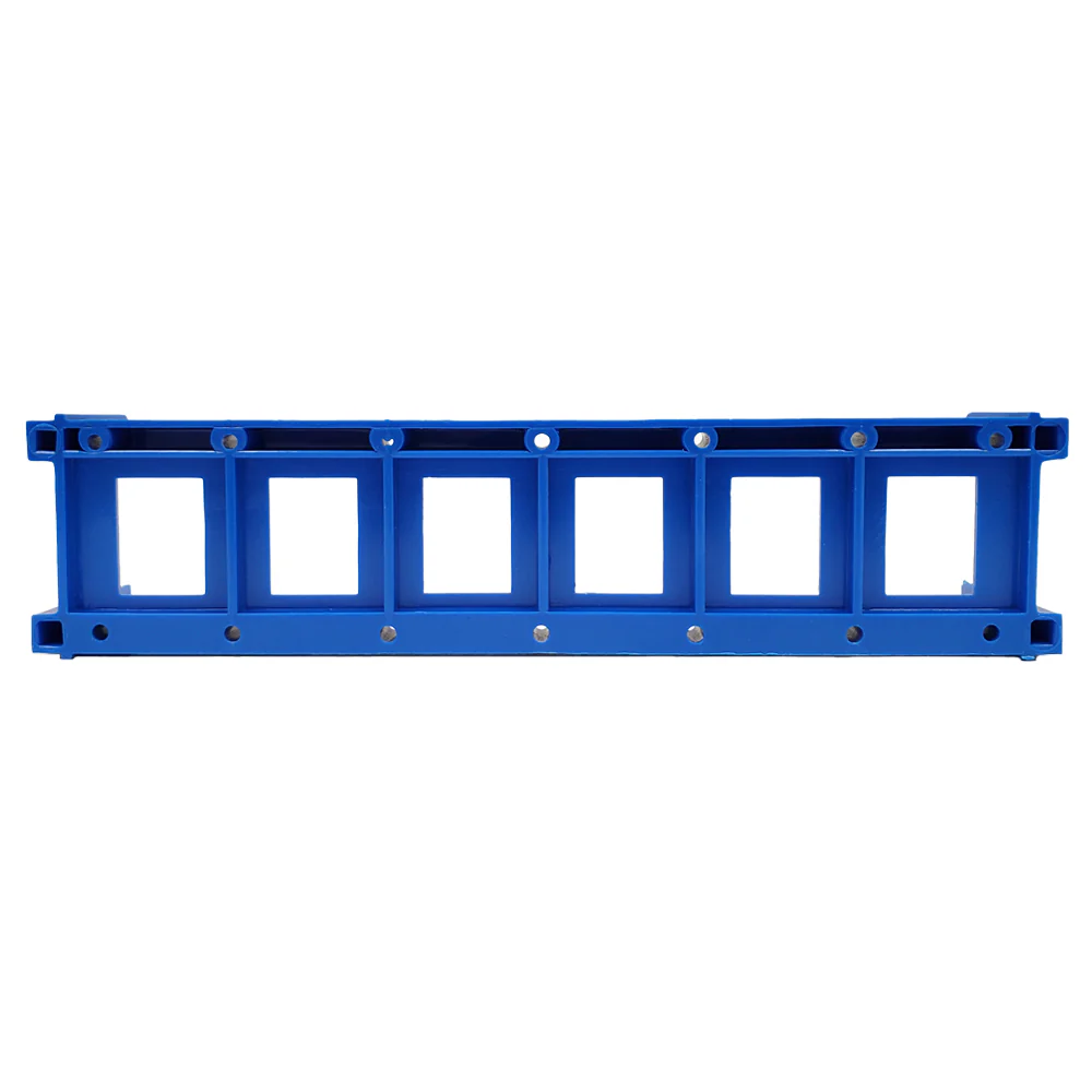 BIX 6 port Keystone Mounting Plate