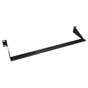 Horizontal 1u support bar lacing strip