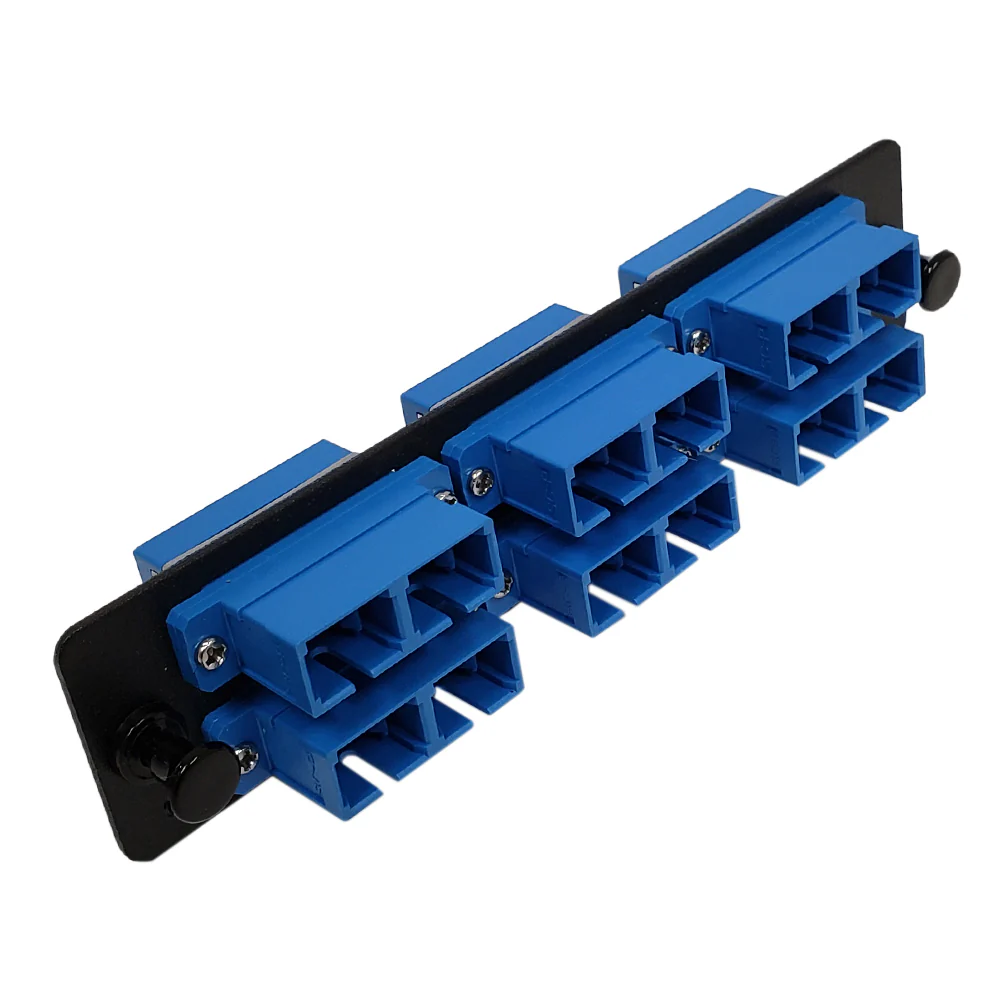 Loaded LGX 6 SC duplex singlemode