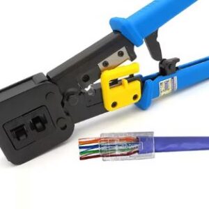 Easy RJ45 crimp tool